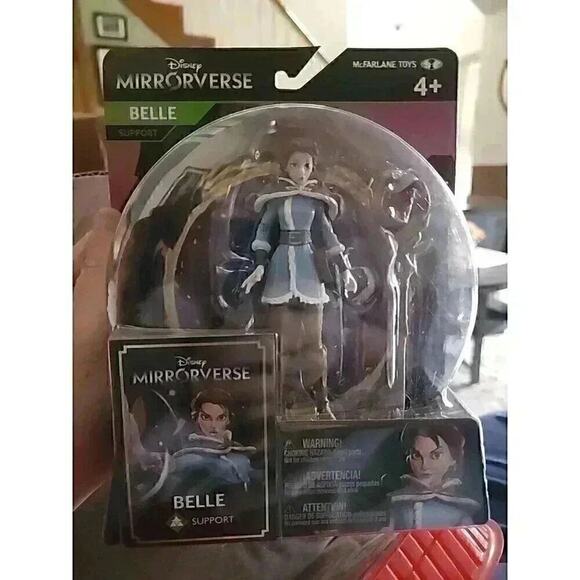 McFarlane Toys Disney Mirrorverse 5" Belle Action Figure with Accessories - Picture 1 of 3